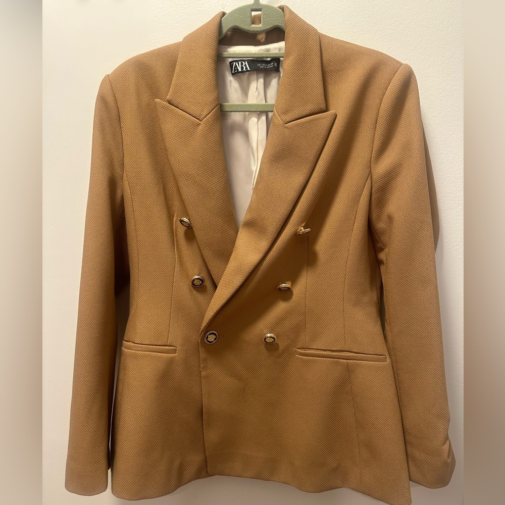 Zara Double-Breasted Blazer